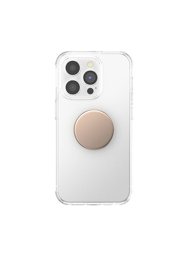 POPSOCKETS بوب جريب بريميوم | قبضة هاتف جل وحامل، قابل للإزالة وإعادة الاستخدام والغسل، يعمل مع غلاف بلاستيكي صلب ناعم، سهل الإزالة للشحن اللاسلكي - لاتيه - Image 3