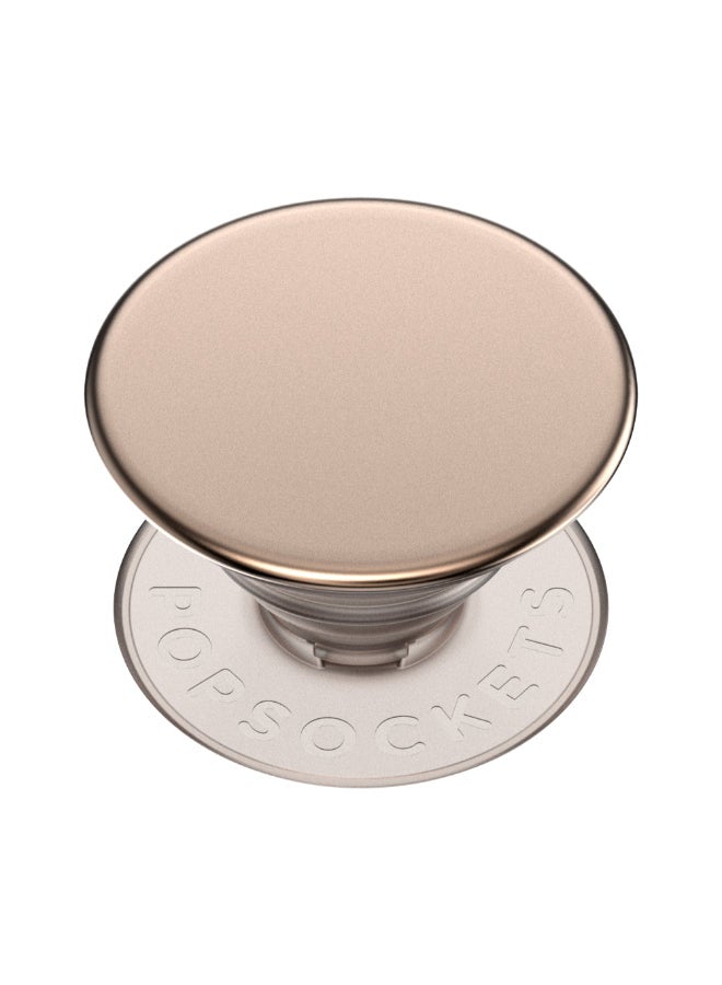 POPSOCKETS PopGrip Premium | Gel Phone Grip & KickStand, Removable Reusable Washable, Works with Smooth Hard Plastic Case, Easy Remove Top for Wireless Charging - Latte
