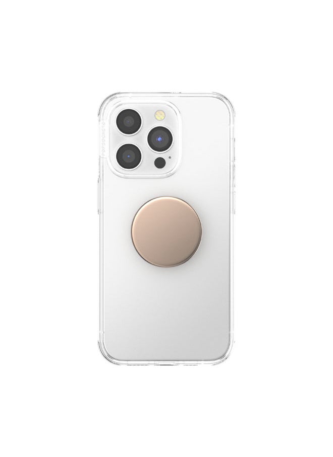 POPSOCKETS PopGrip Premium | Gel Phone Grip & KickStand, Removable Reusable Washable, Works with  Smooth Hard Plastic Case, Easy Remove Top for Wireless Charging - Latte  - Image 2