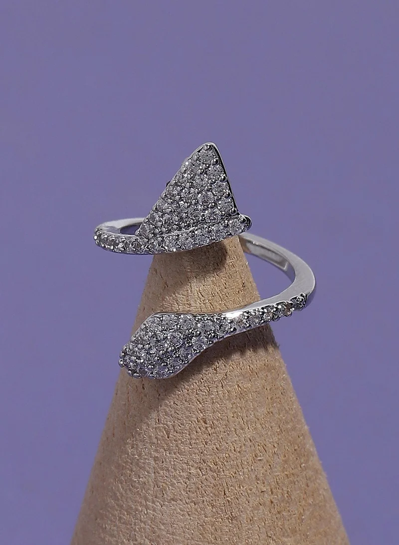 SOHI Trendsetting Sparkler Artificial Ring Jewellery