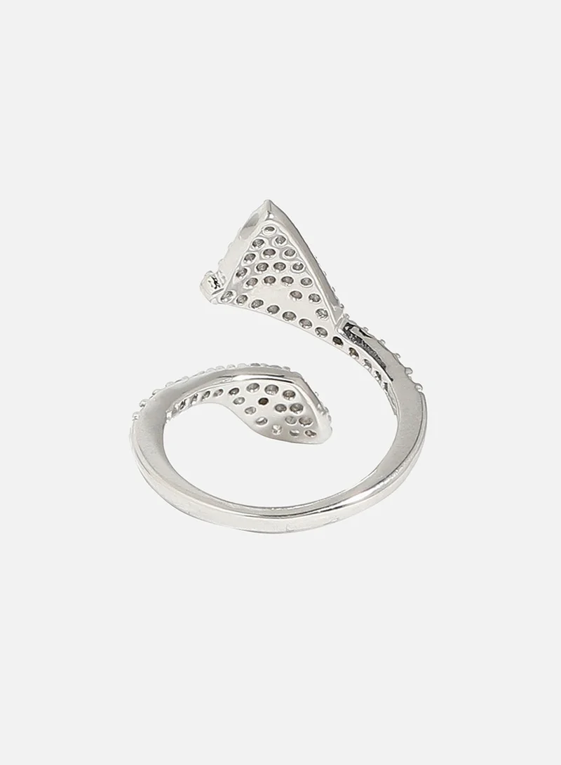 SOHI Trendsetting Sparkler Artificial Ring Jewellery