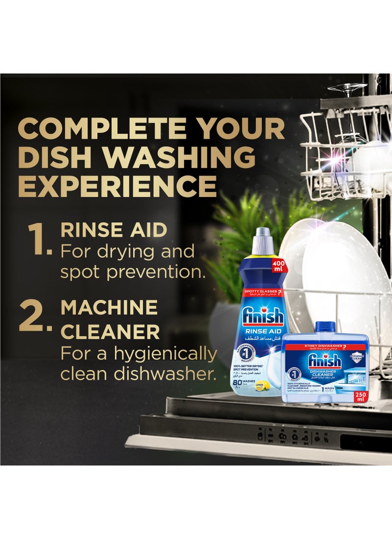 Finish Powerball Ultimate All In 1 Dishwasher Detergent Tablets Lemon Sparkle - Image 4