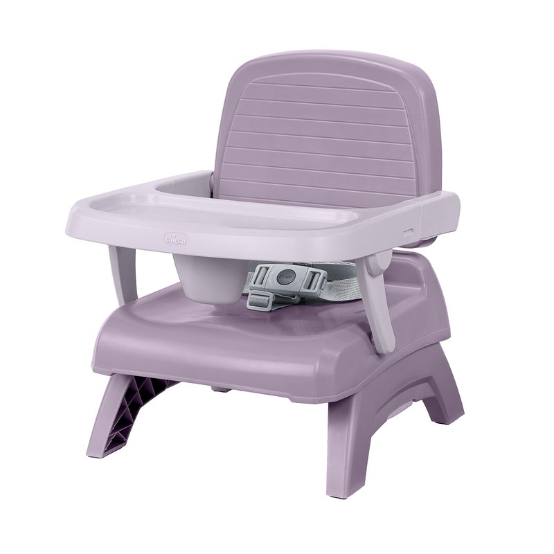 Chicco Bento Booster 3-in-1 Portable Booster Seat for Table, Feeding Seat and Toddler Chair for Babies and Toddlers, for Children up to 50 lbs., Lightweight, Compact Fold | Mochi/Purple - Image 1