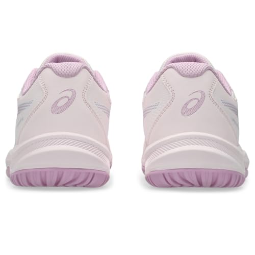ASICS Kid's Upcourt 6 Grade School Volleyball Shoes, 1, Pale Pink/Light UBE - Image 5