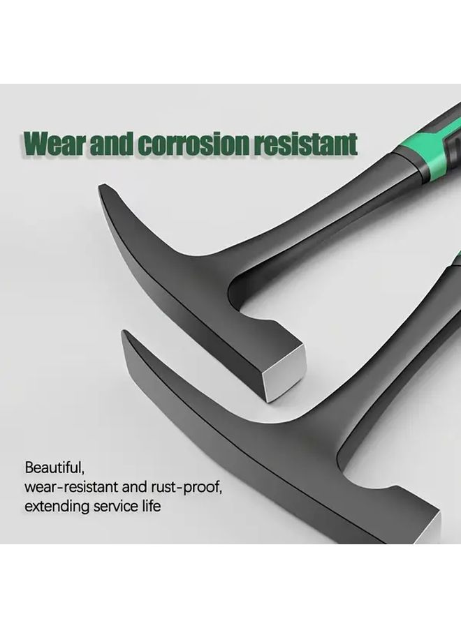 Industrial Grade Flathead Geology Hammer For Quarrying Mining Mountaineering - Image 1