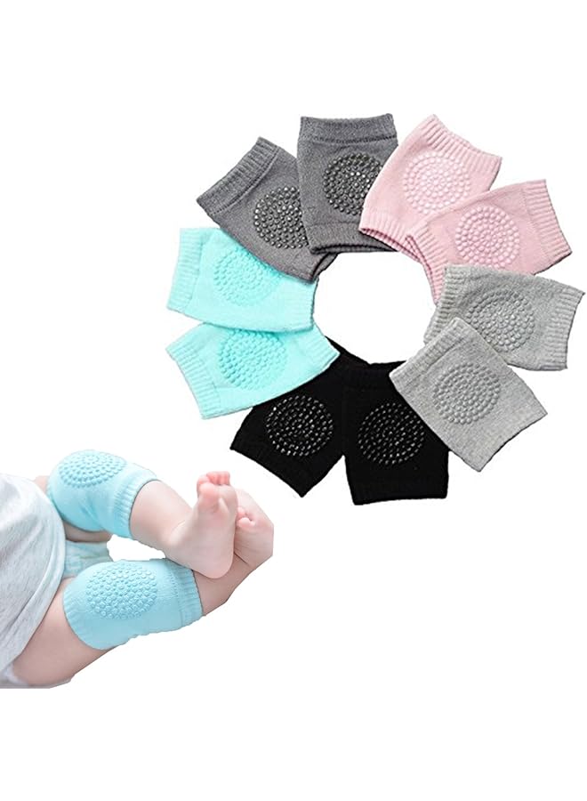 erorex Baby Knee Pads For Crawling Anti Slip Infant Knee Pads For Crawlers 5 Pairs Leg Warmers For 6 24 - Image 1