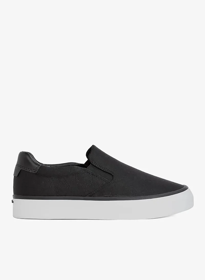 CALVIN KLEIN VULCANISED JACQUARD SLIP ON TRAINERS
