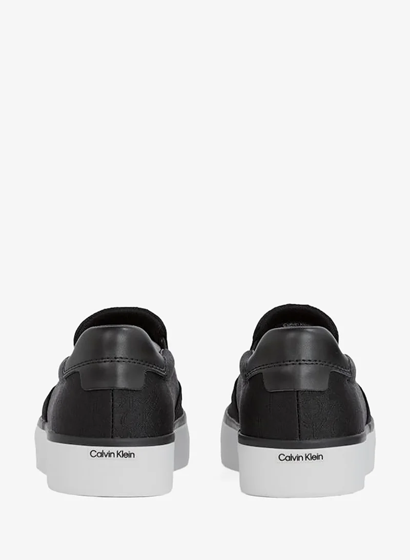 CALVIN KLEIN  VULCANISED JACQUARD SLIP ON TRAINERS for Women | Best Price UAE