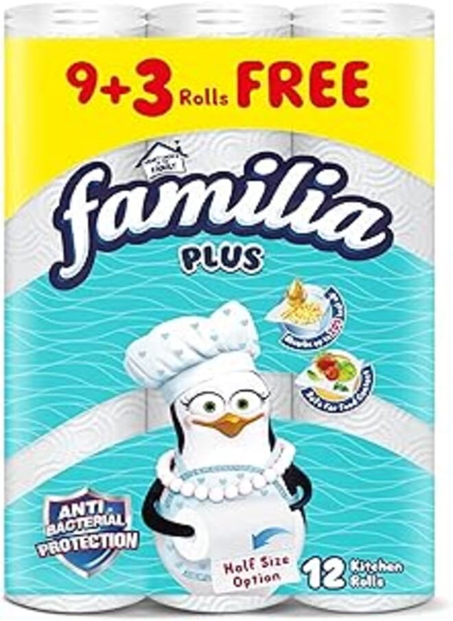 Familia - Familia Tissue - Kitchen Towel - Plus 12 Rolls - Image 1