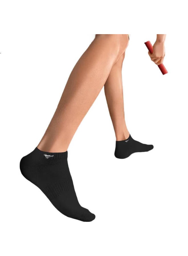 Septwolves Men'S Socks Men'S Boat Socks Spring Summer Black Dirt-Resistant Breathable Running Sports Socks Soft Comfortable Casual Cotton Socks Ball Socks - Image 1