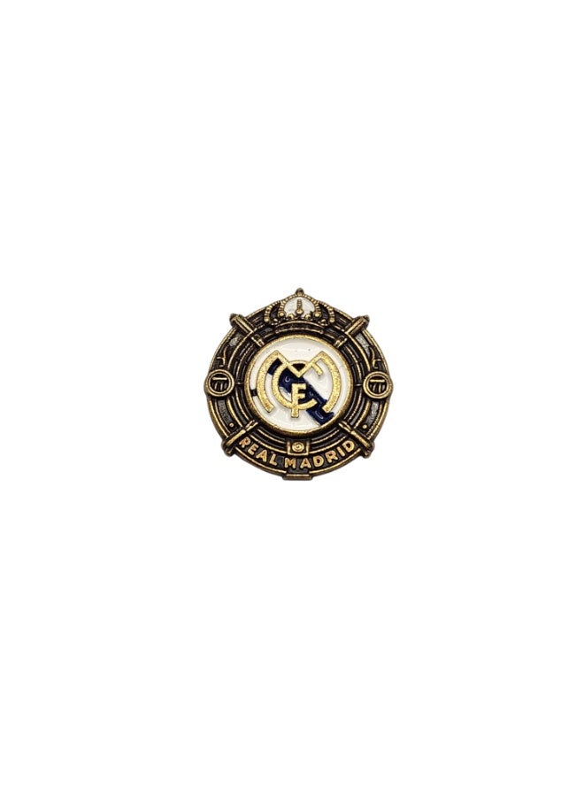 Kipfy Real Madrid Crest Metal Sticker for iPhone and Laptops - Image 1