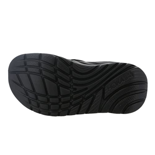 Hoka Ora Recovery Women's Flip Sandal -- Black / Dark Gull Gray - Size 7 - Image 5