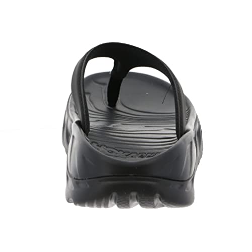 Hoka Ora Recovery Women's Flip Sandal -- Black / Dark Gull Gray - Size 7 - Image 3