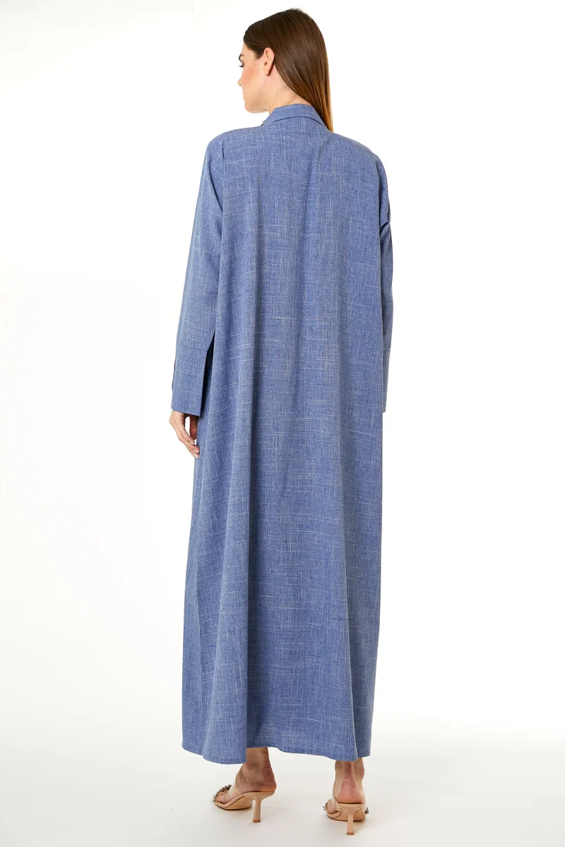 Moistreet  Embellished Open Front Abaya for Women | Best Price UAE