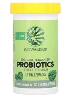Sunwarrior Probiotics 10 Billion CFU 30 Vegan Capsules 