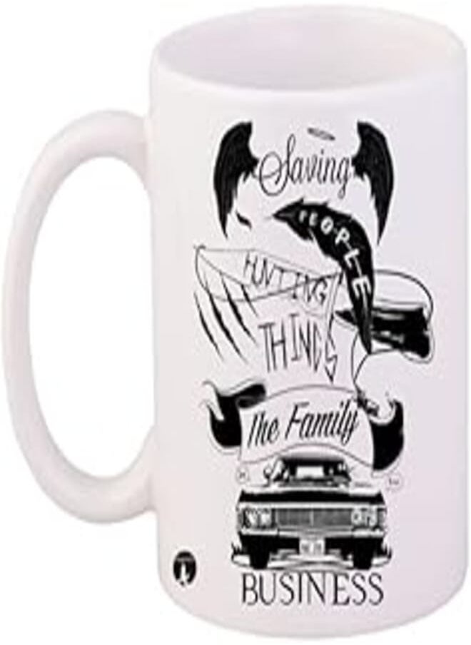 RYN - RYN PRINTED/Supernatural/Mug White/Black 11ounce - Image 1