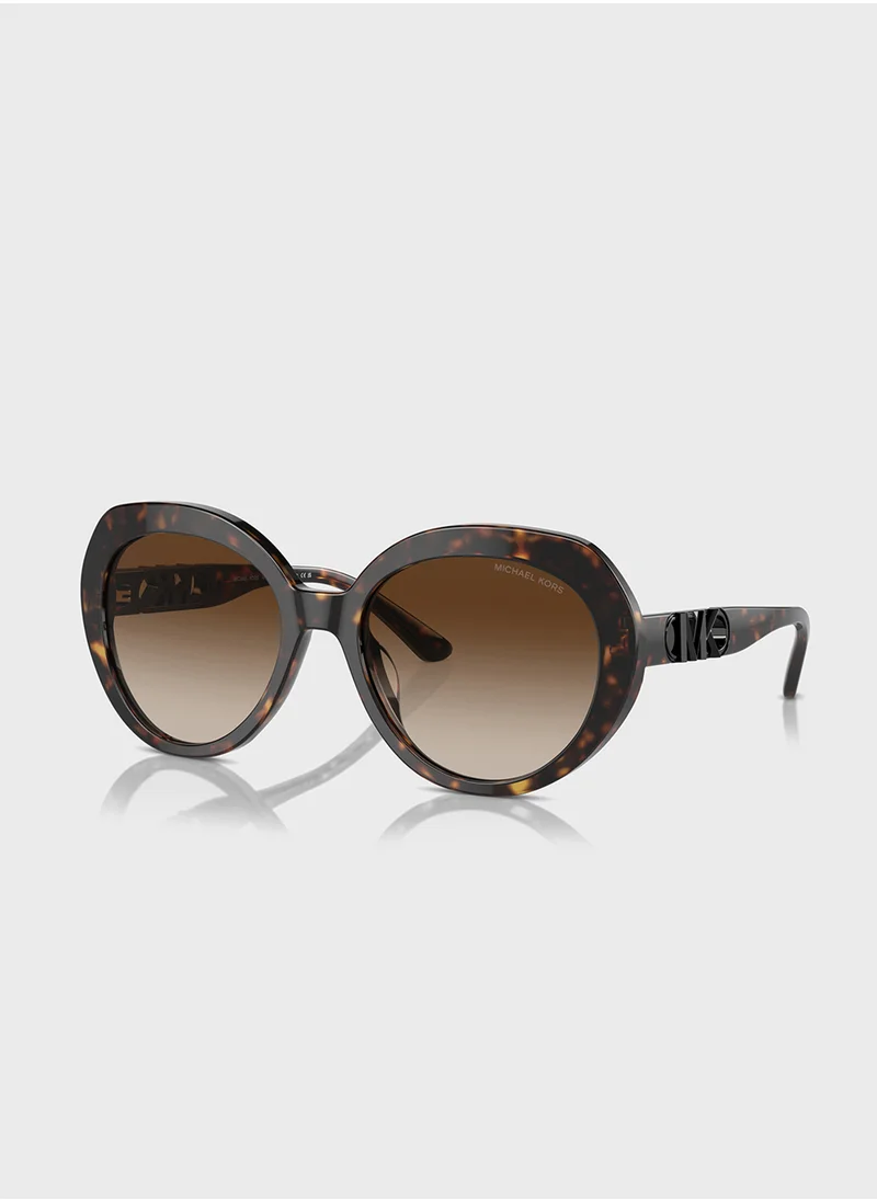 مايكل كورس 0Mk2214U Round Sunglasses