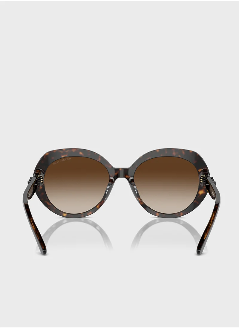 مايكل كورس 0Mk2214U Round Sunglasses