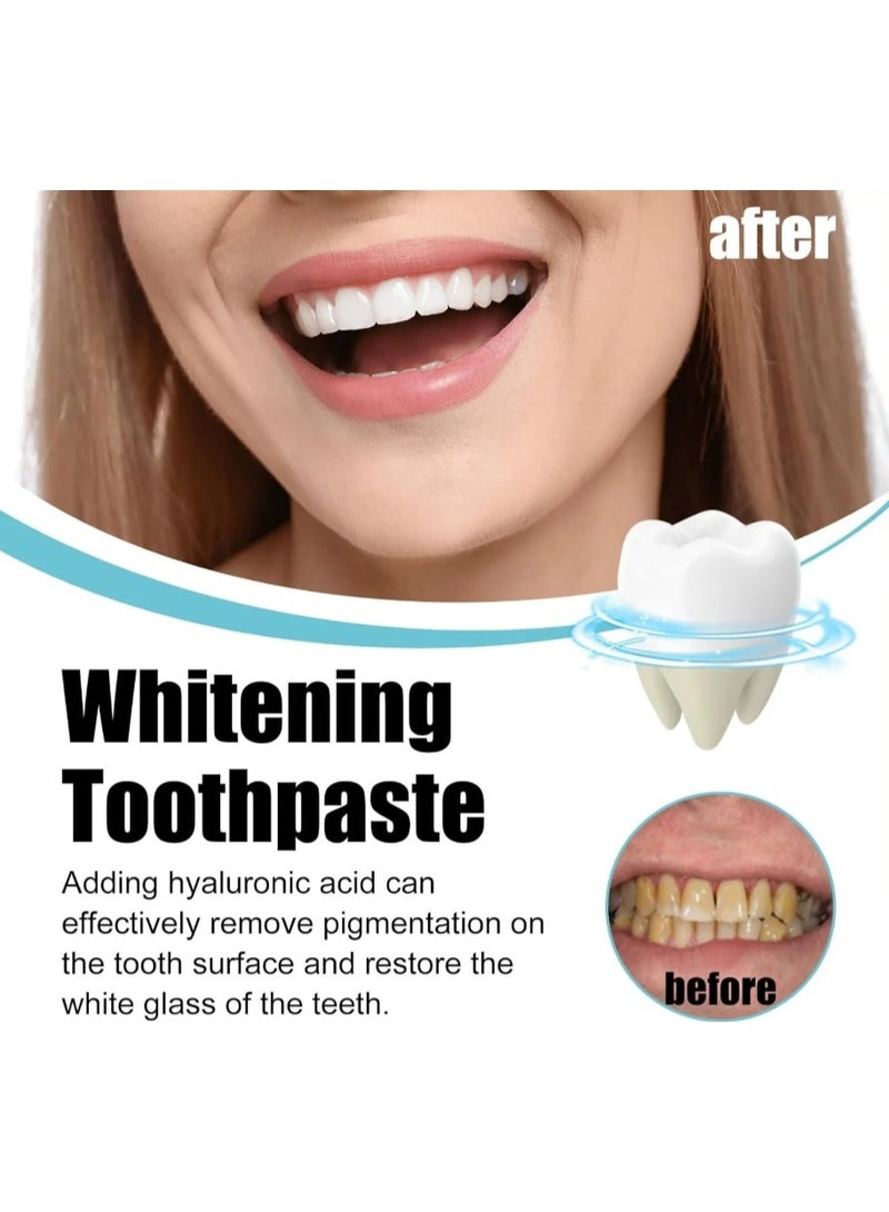 Scoban Teeth Whitening Toothpaste 200g – With Baking Soda & Sodium Hyaluronate for Fresh Breath & Oral Care - Image 2