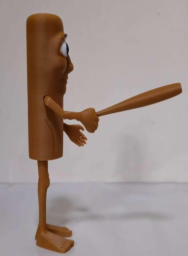 SQUISHCO Anime Figurine, Anime Toys, Perfect for Desk Figurine Decoration Collectible for Anime Fans and Kids (Brown) - Image 4