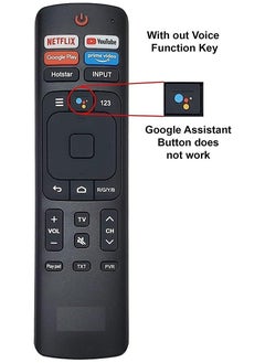 Huayu New Hisense TV Replacement Remote Control, Remote Control Fit, Universal Remote Control Compatible with Hisense 4K Ultra HD Smart Android LED TV Remote Control (Without Voice Function)  - Image 3