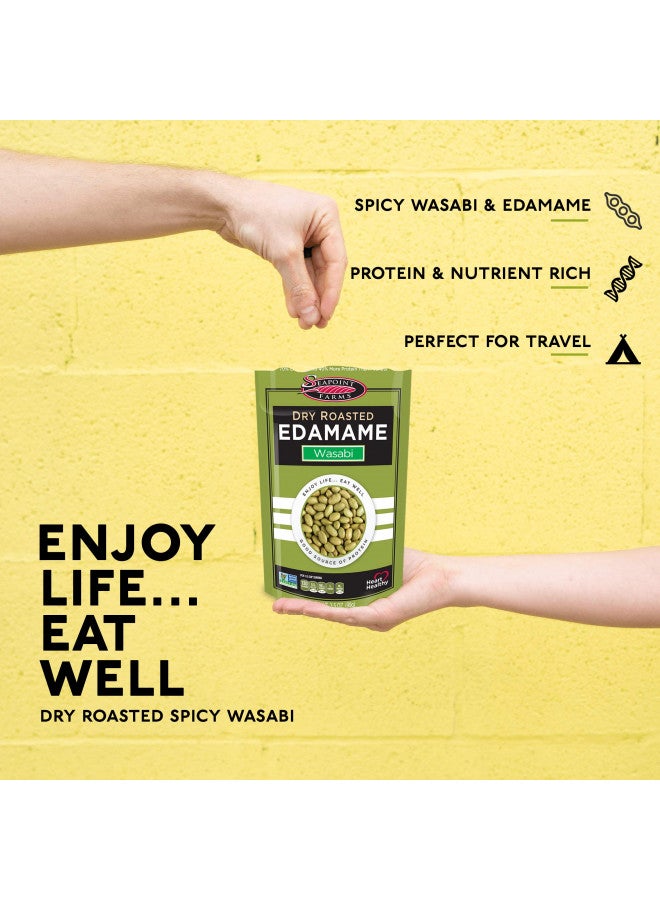 Seapoint Farms Wasabi Dry Roasted Edamame, Healthy Gluten-Free Snacks, 12-Pack, 3.5 Ounce (Pack of 12) - Image 4