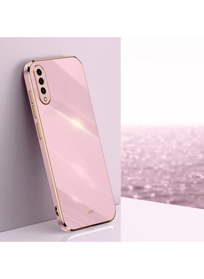 S-TOP Case For Samsung Galaxy A50 XINLI Straight Edge 6D Electroplate TPU Phone Case - Image 1