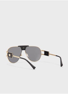 VERSACE 0Ve2252 Aviator Sunglasses  - Image 2