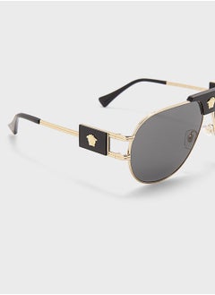 VERSACE 0Ve2252 Aviator Sunglasses  - Image 3