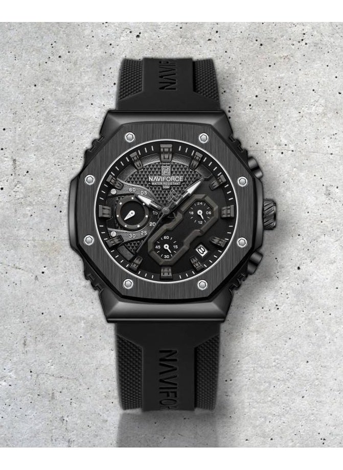 نافيفورس حزام سيليكون مقاوم للماء من Naviforce NF8035 New Style Lovers  - Image 2