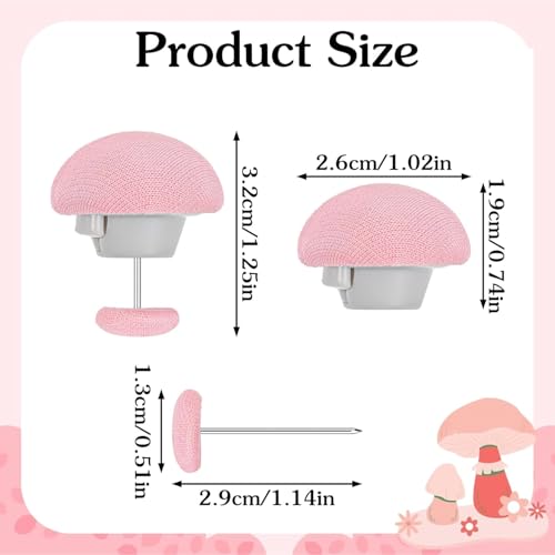ECHSRT Bed Sheet Clips Mushroom Duvet Cover Pins Holding Clips Non-Slip Cover Fixator Comforter Quilt Anti-Movement Bed Quilt Clamps with One-Key Unlock for Blanket (Mix Pack of 16) - Image 2