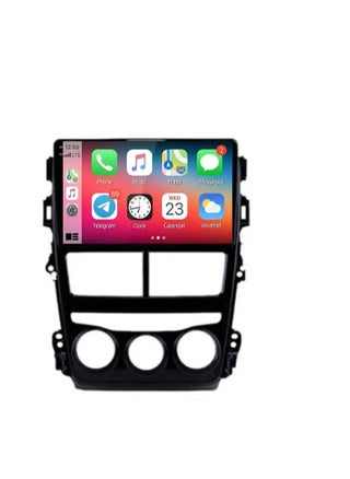 Toyota Yares screen from 2018 to 2021 is part of the car's infotainment system. It runs on Android and supports features like Apple CarPlay and Android Auto, allowing you to easily connect your smartphone. It also offers a high resolution of up to 1080 pixels, making it excellent for displaying information and maps clearly. - pzsku/ZC757426753E7D6F15331Z/45/_/1733834966/73fcd82f-c28b-4109-9269-5f36f3e893db