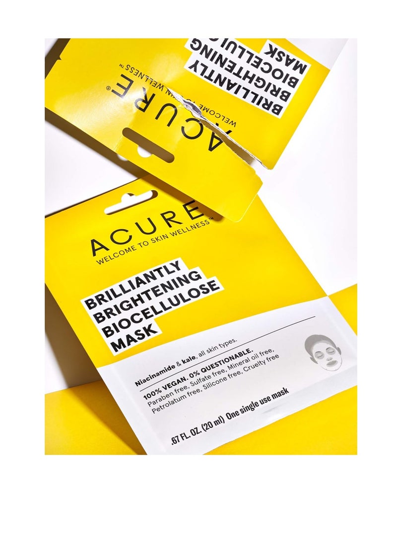 Acure Biocellulose Brightening Mask 20 ml - Image 2