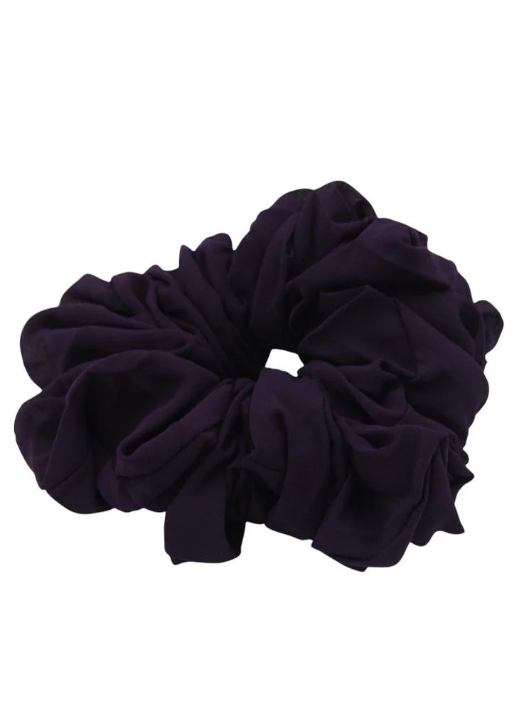 دىدانيالا D'Daniela - Elastic Volumizing Hijab Scrunchie Tie Bun - Deep Purple
