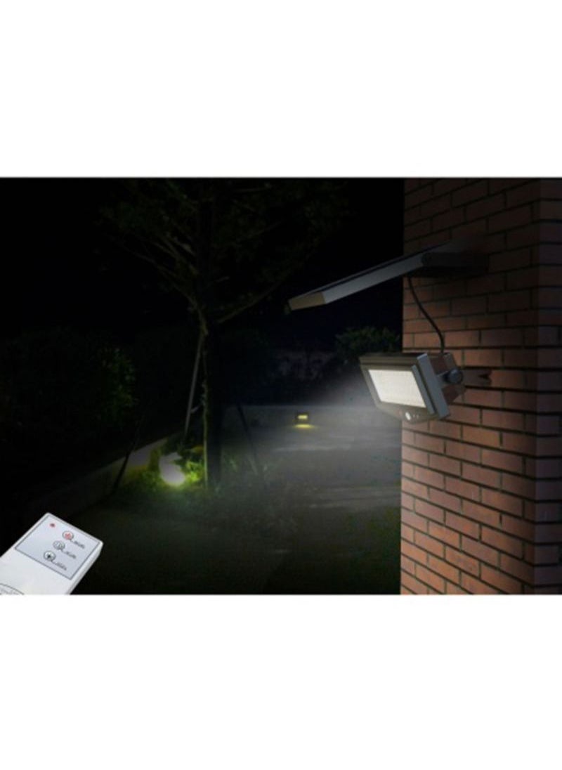 1000 Lumens (10W) Security Light with Remote Control & independent Solar  Panel