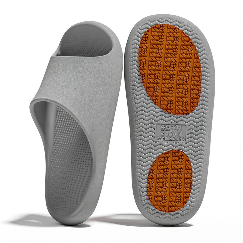 Upgraded Non Slip Slippers Shock Absorbing Wear Resistant Silent Home Shoes 36-45 - Image 5