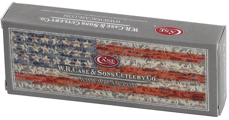 Case WR XX Pocket Knife Rough Black Jigged Synthetic Trapper Item #18221 - (6254 SS) - Length Closed: 4 1/8 Inches - Image 4