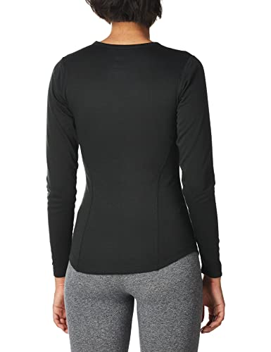 Duofold Women's Heavy Weight Double Layer Thermal Shirt, Black, Small - Image 2