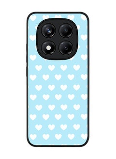 Stylizedd For Xiaomi Redmi Note 14 Pro 5G / X7 5G Case,Slim fit Camera Protection, Shockproof Thin Phone cover  - Baby Blue Hearts  - Image 1