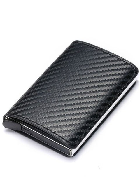 Credit Card Holder RFID Blocking Slim Card Wallet Black