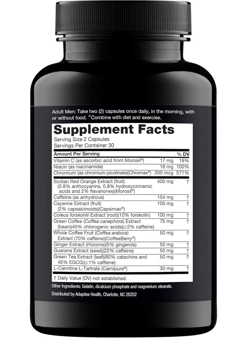 نوجينيكس هيرمو - حبوب مُكمّلة لحرق الدهون الحرارية للرجال، مُسرّع أيضي قوي، 60 قرصًا - Image 2