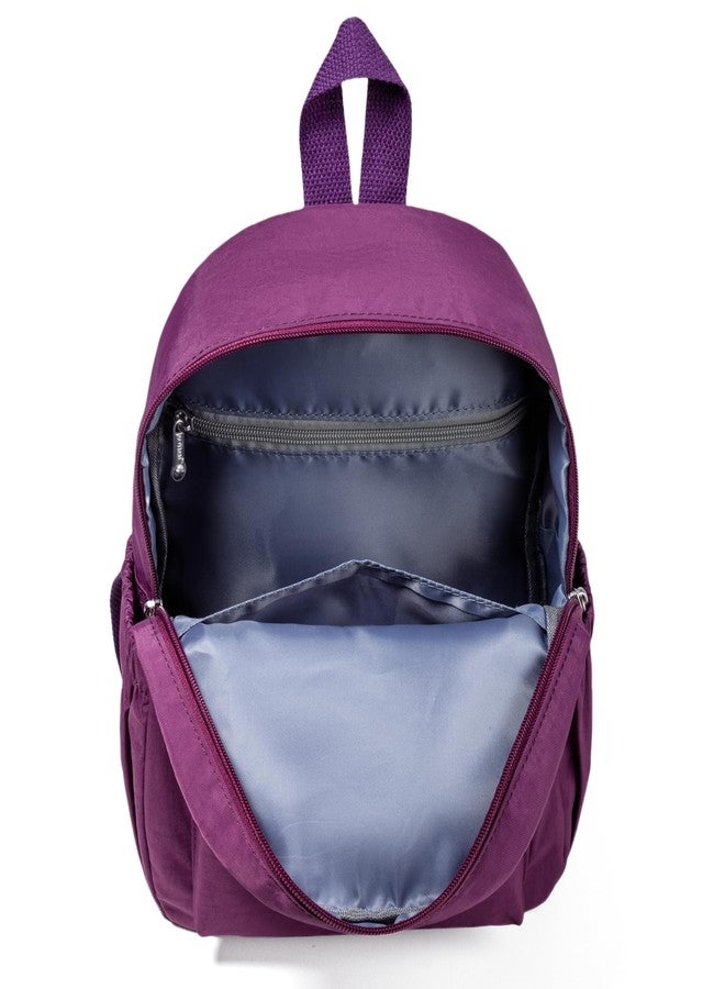 AOTIAN Women's Mini Backpack Minimalist City Pack Lightweight Teens Daypack 7 Litres, 1#purple, S, Daypack Backpacks - Image 5