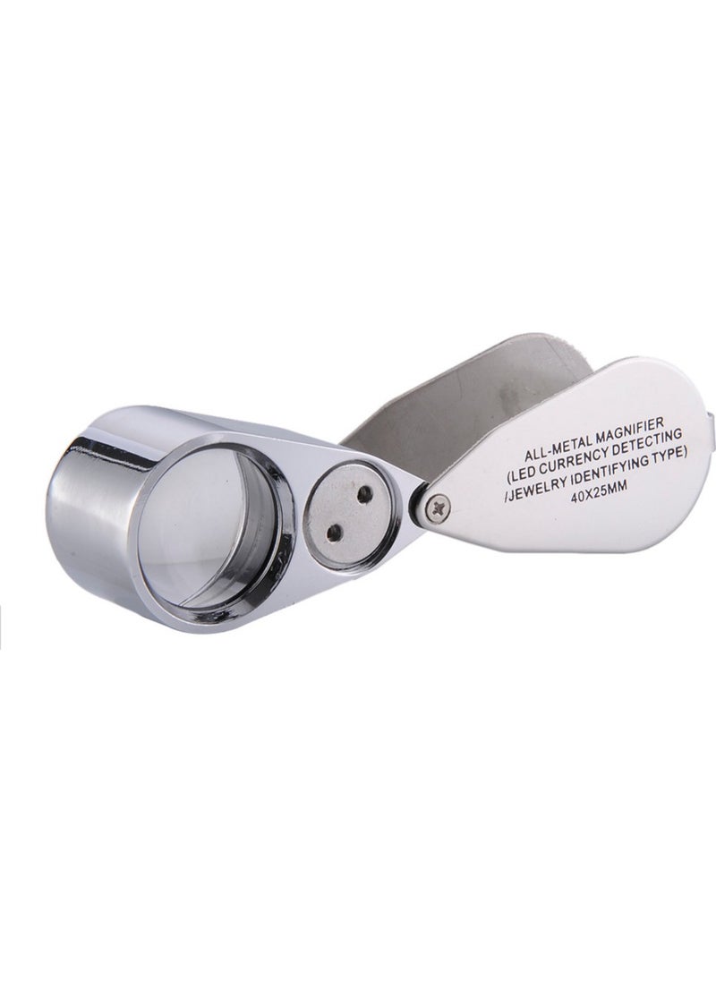 Makroptik Macroptic 40x Magnification Metal Loupe  - Image 1