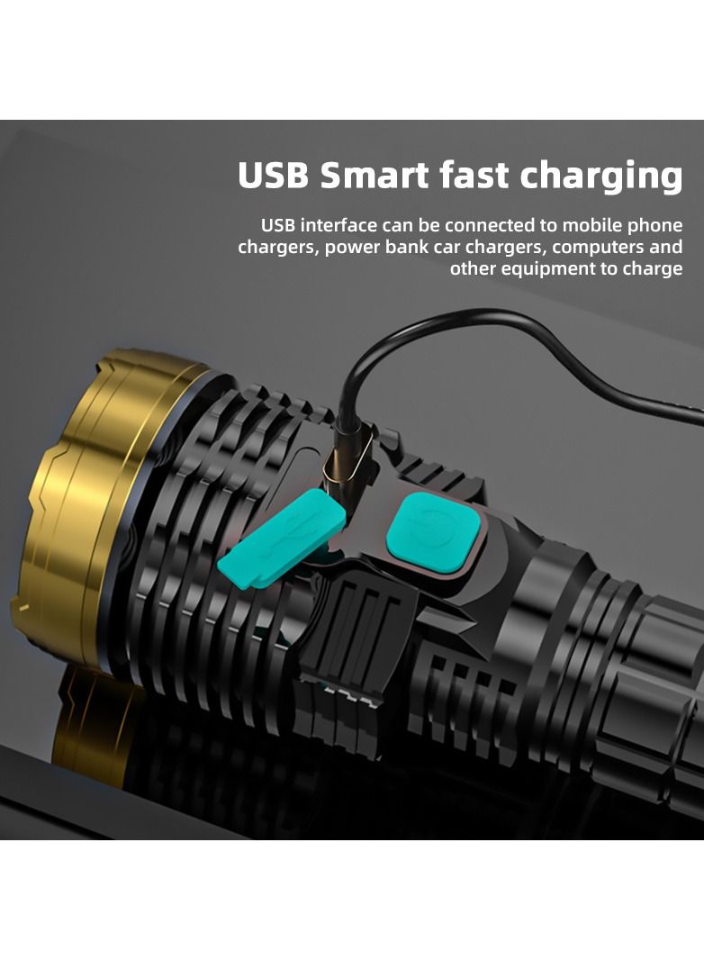 AROAQ Outdoor Portable Flashlight Rechargeable Multi-function Torch for Emergency Camping and Outdoor Camping - Image 5