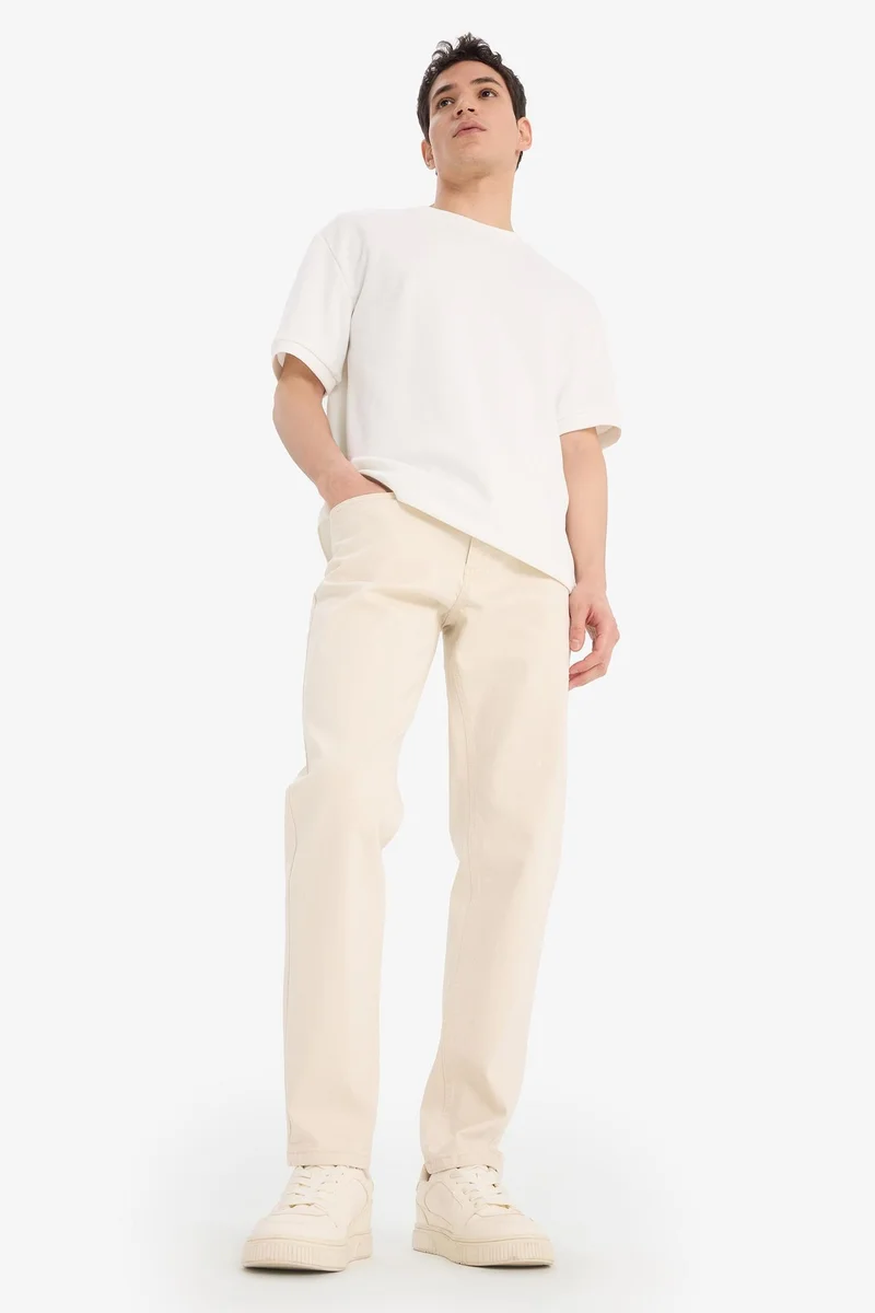 Defacto  Slim Tapered Fit Skinny Leg Jeans for Men | Best Price UAE