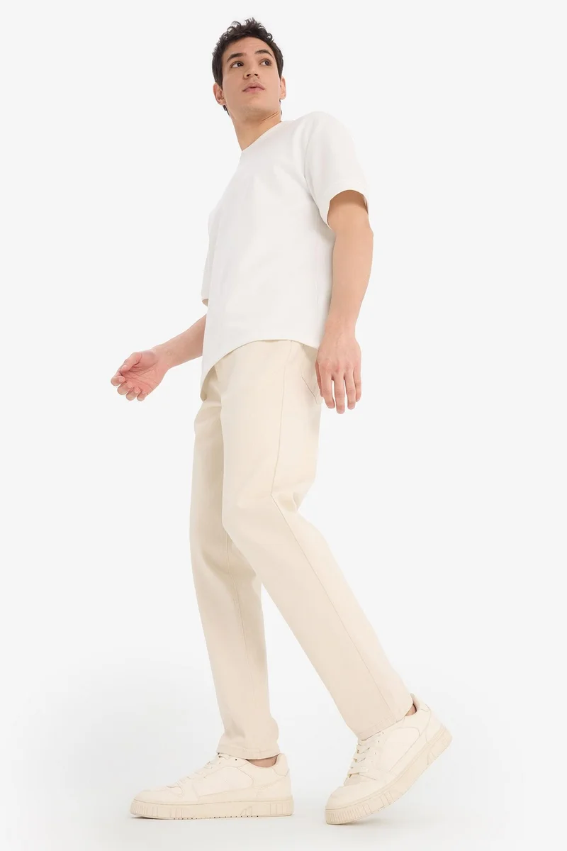 Defacto  Slim Tapered Fit Skinny Leg Jeans for Men | Best Price UAE