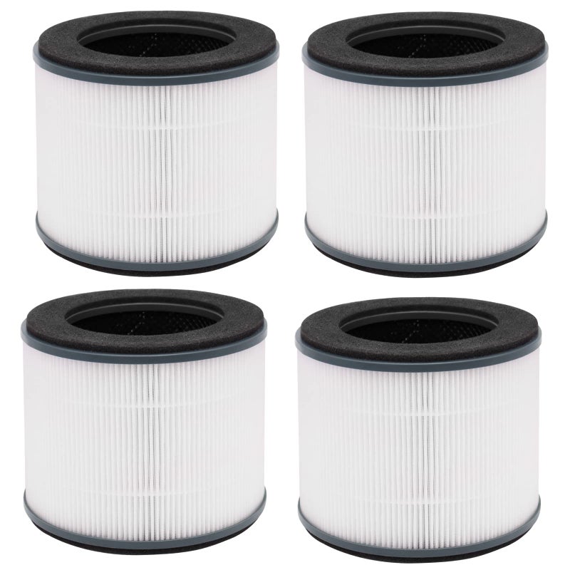 Ulrempart Replacement Filters Compatible with Homedics Air Purifier Model APT10 APT10BK APT10WT Part APT10FL 4Pack