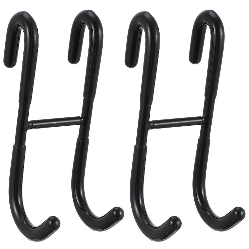 Door Hook for Hanging Clothes, No Punch Stainless Steel Hooks, Multipurpose Storage - Image 1
