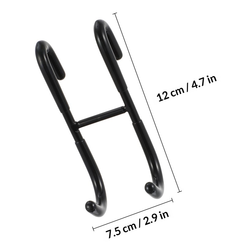 Door Hook for Hanging Clothes, No Punch Stainless Steel Hooks, Multipurpose Storage - Image 2
