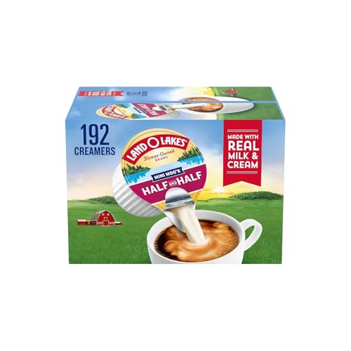 Land O Lakes Mini Moo’s Half & Half Creamer Singles, Shelf-Stable, 192 Count - Image 1